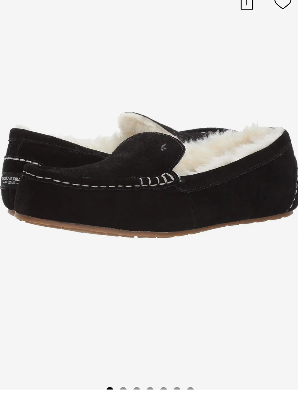 Koolaburra By Ugg Lezly Slippers Black  Suede Size 6